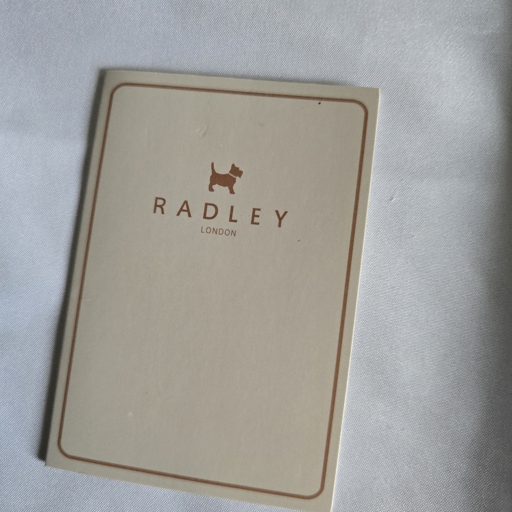 Radley London D'Arblay Taupe Patent Leather Purse Clutch NO STRAP New - Picture 7 of 14